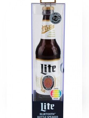 Miller Lite Bottle Bluetooth Speaker